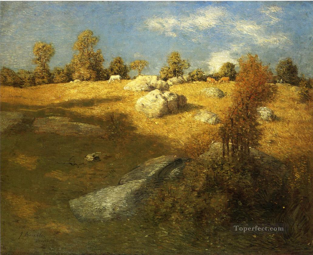Upland Pasture Julian Alden Weir Oil Paintings